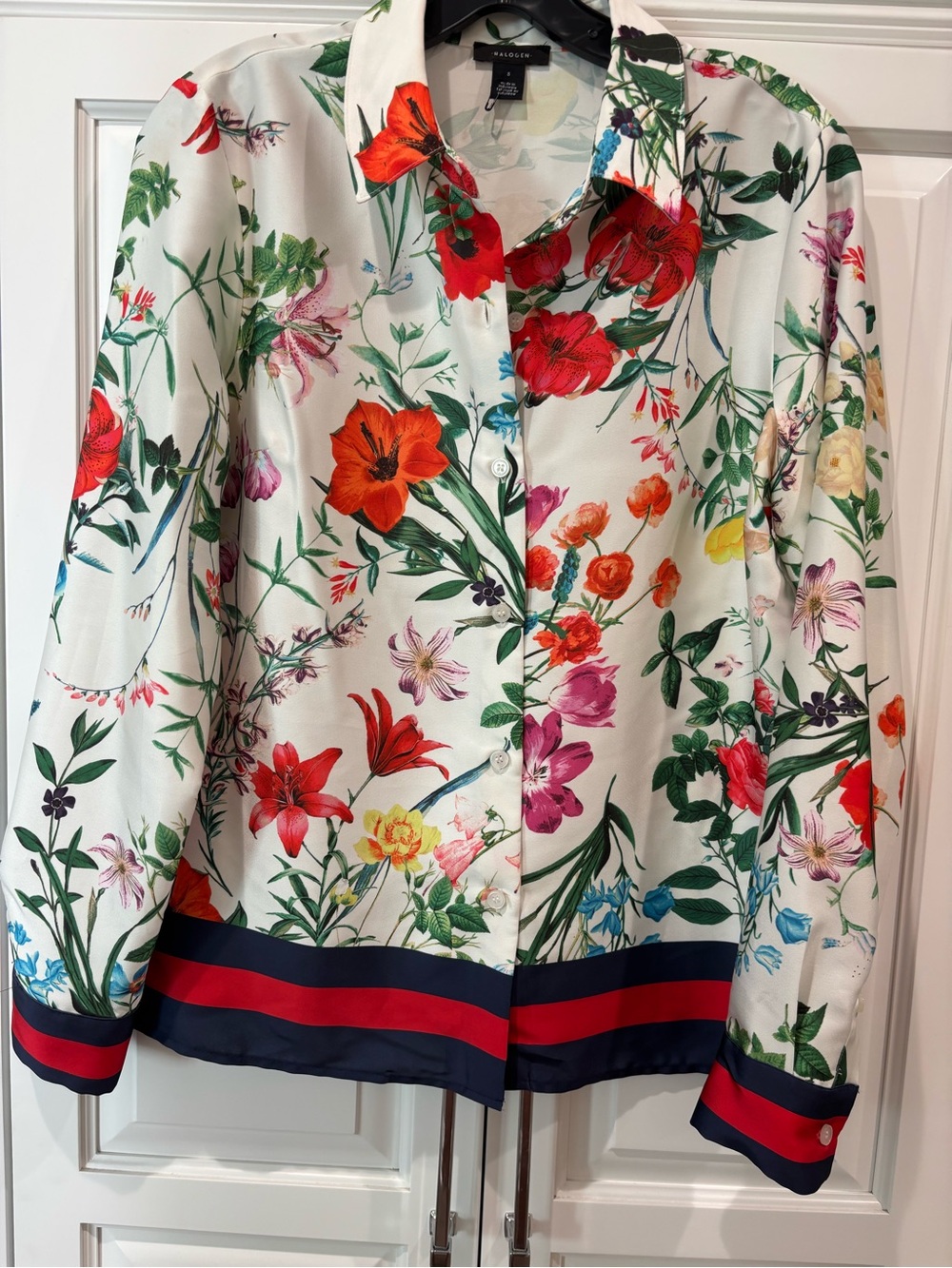 NEW floral designer inspired blouse